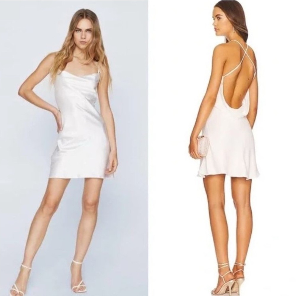 Elegant White Women's Dress